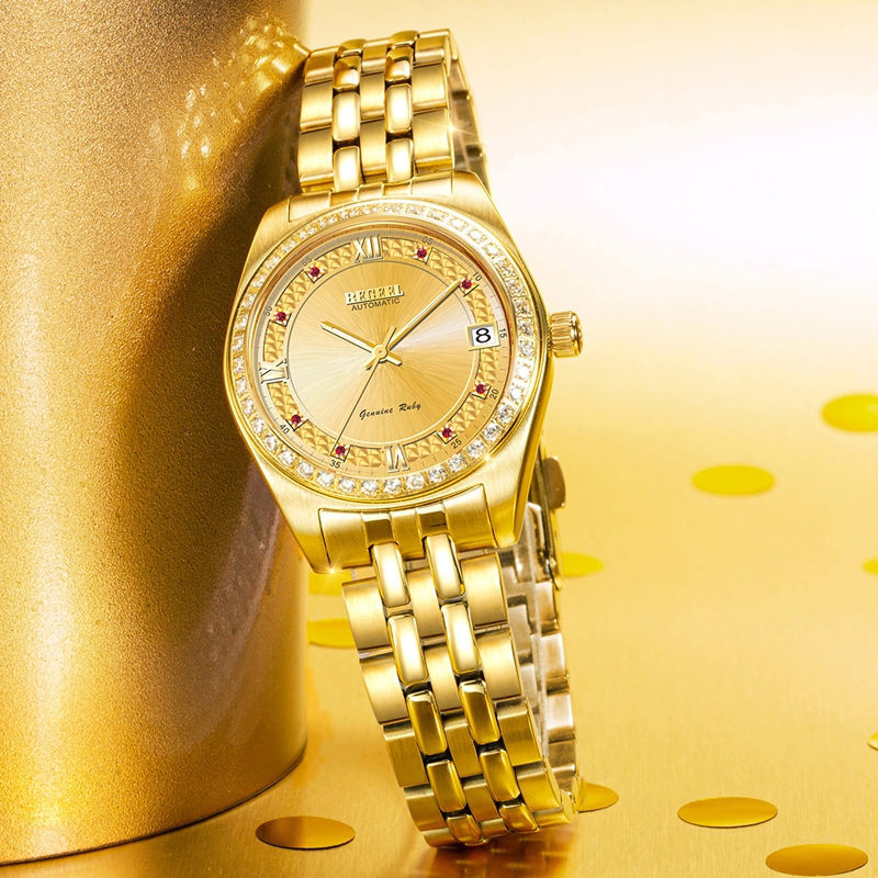 Ulysse Nardin 鎏金沁月自動上鏈腕表（ulysse nardin 是什么品牌）